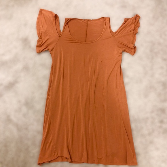 orange flare sundress - Picture 3 of 3